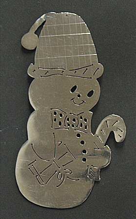 Janna Christmas Ornament Snowman - Boxed