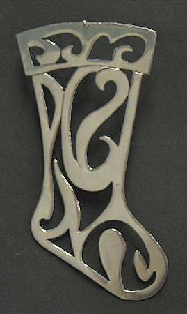Janna Christmas Ornament Stocking - Boxed