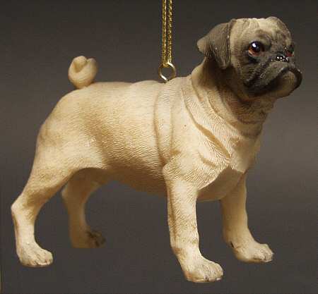 It's Raining Cats & Dogs Pug - No Box