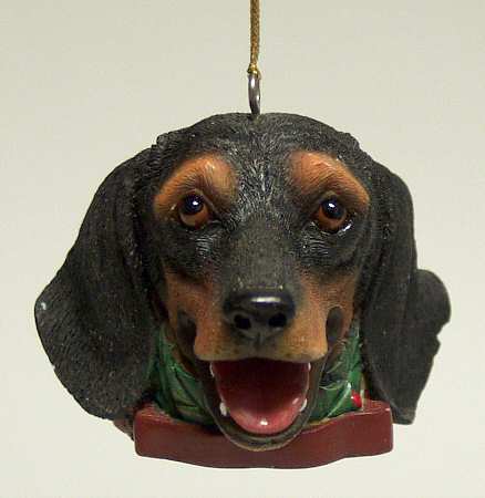 It's Raining Cats & Dogs Dachshund-Black-Head - No Box