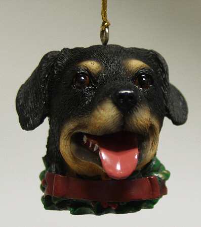 It's Raining Cats & Dogs Rottweiller-Head - No Box