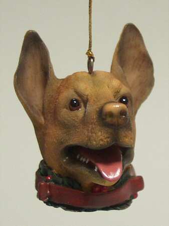 It's Raining Cats & Dogs Doberman-Head - No Box
