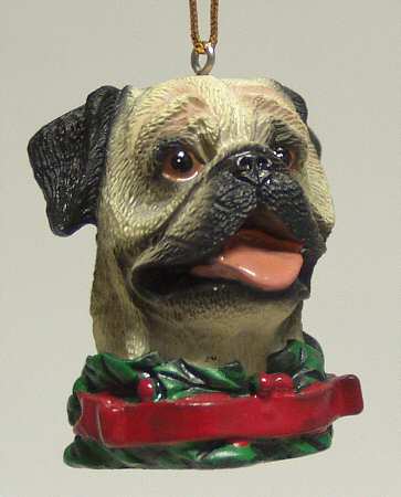 It's Raining Cats & Dogs Pug-Head - No Box