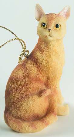 It's Raining Cats & Dogs Yellow Tabby-Sitting - No Box