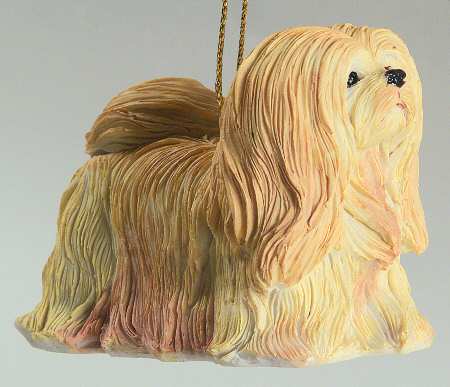It's Raining Cats & Dogs Lhasa Apso-Blonde - No Box
