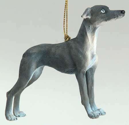 It's Raining Cats & Dogs Greyhound-Blue - No Box