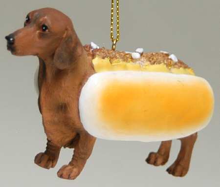 It's Raining Cats & Dogs Hot Dog-Brown - No Box