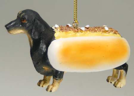 It's Raining Cats & Dogs Hot Dog-Black - No Box
