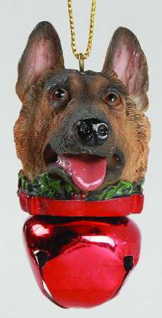 It's Raining Cats & Dogs German Shepherd Bell - No Box