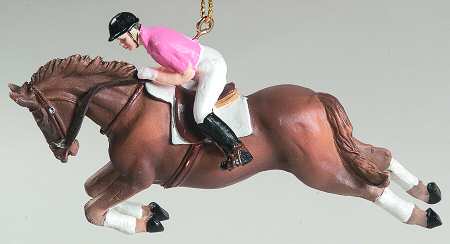 Just Horsin' Around Jockey On Horse - No Box