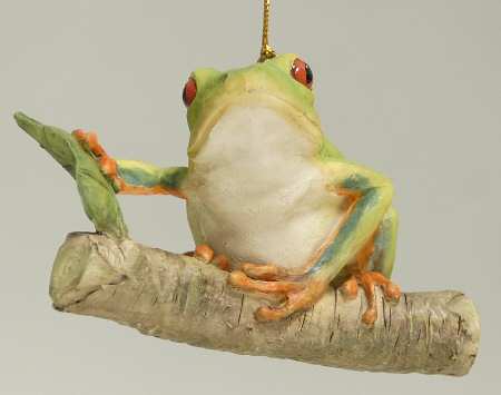 JWM Ornaments Rainforest Frog C - No Box