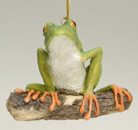 JWM Ornaments Rainforest Frog A - No Box