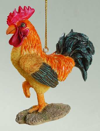 JWM Ornaments Rooster - No Box