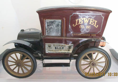 Jim Beam Decanter Jewel Tea Van - No Box