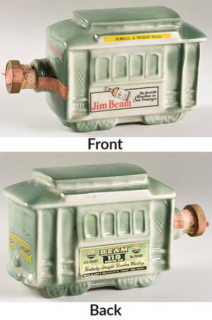 Jim Beam Decanter Cable Car - No Box