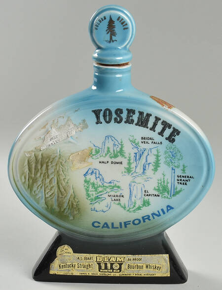 Jim Beam Decanter Yosemite, California - Boxed