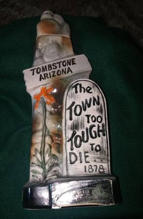 Jim Beam Decanter Tombstone, Arizona - No Box