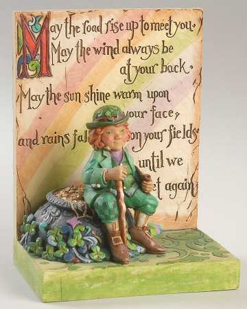 Irish Collection An Irish Blessing - Leprechaun - Boxed
