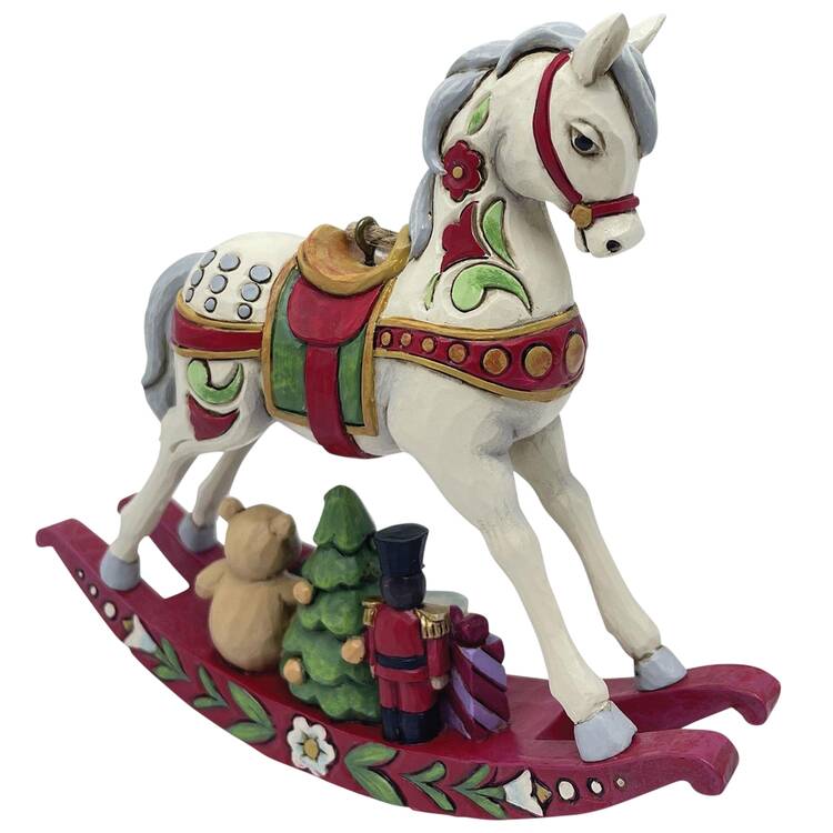 Christmas Ornaments Rocking Horse - Boxed