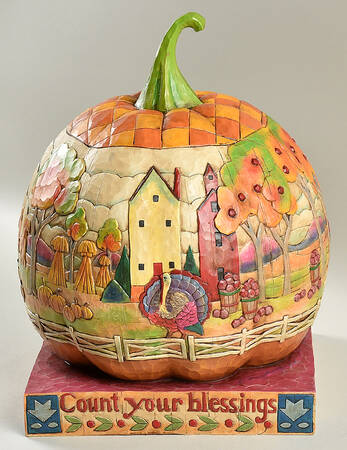 Thanksgiving Count Your Blessings-Large - Boxed