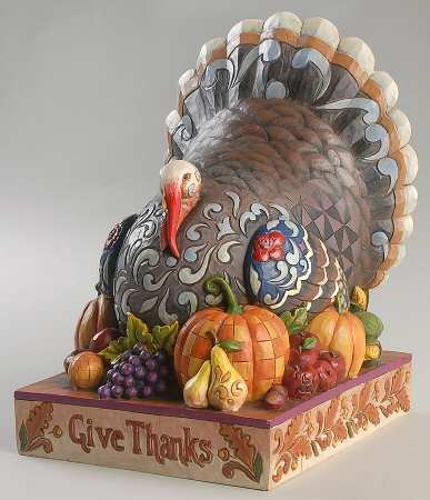 Thanksgiving Give Thanks Turkey - Boxed