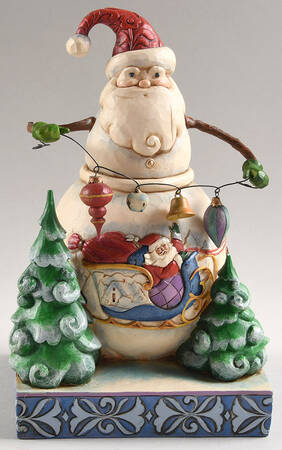 Snowmen Frosty Santa Snowman - No Box