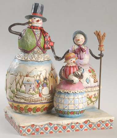 Snowmen Warm Hearts On Frosty Days - With Box