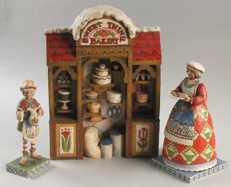 Santa's Workshop Series Sweet Thing Bakery-Set Of 3 - Boxed