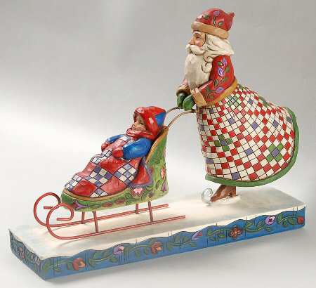 Classic Santas A Ride With Santa - Boxed