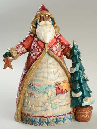 Classic Santas Dashing Through The Snow - Boxed