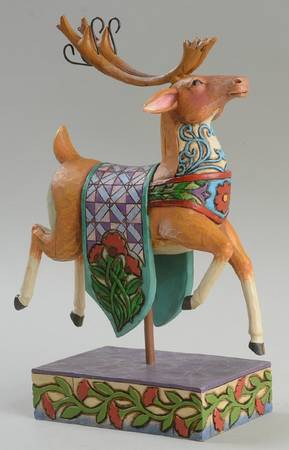 Santa's Sleigh & Reindeer Christmas Magic-Reindeer - Boxed