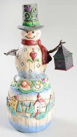 Snowmen Winter's Light - Boxed