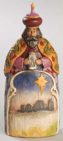Miniature Nativity King With Star Of Bethlehem - No Box