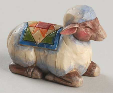 Miniature Nativity Lamb - No Box