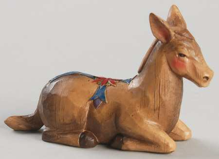 Miniature Nativity Donkey - No Box