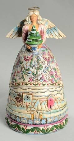 Four Seasons Angels Landscape Sleeps-Winter - Boxed