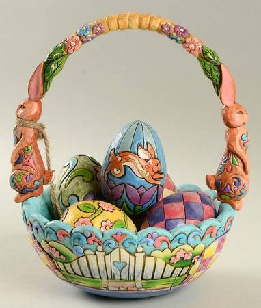 Annual Easter Basket Hunting Eggs, Finding Joy - Boxed