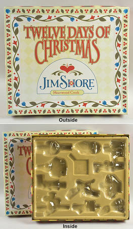 Twelve Days of Christmas Storage Box Only - Storage Box For Set