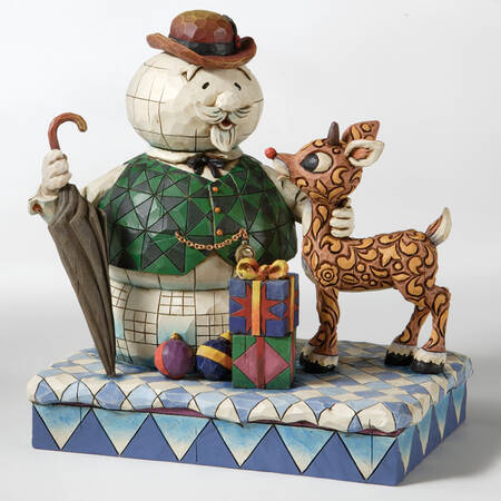 Rudolph the Red-Nosed Reindeer Traditions Rudolph & Sam The Snowman - With Box
