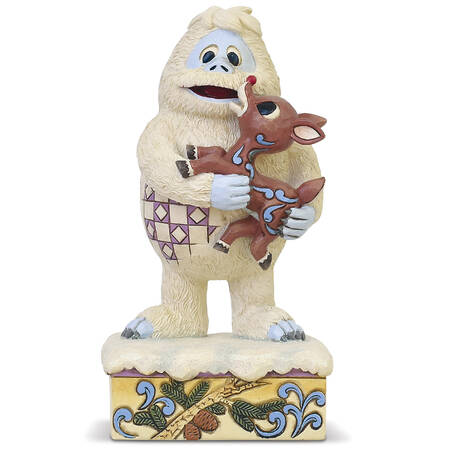 Rudolph the Red-Nosed Reindeer Traditions Bumble Holding Rudolph - Boxed