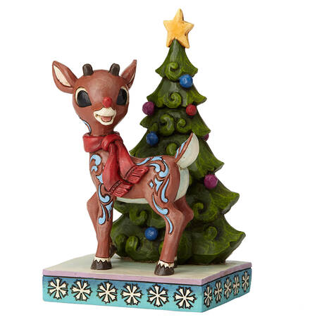 Rudolph the Red-Nosed Reindeer Traditions Rudolph By Tree - Boxed