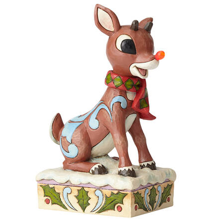 Rudolph the Red-Nosed Reindeer Traditions Rudolph With Light Up Nose - Boxed