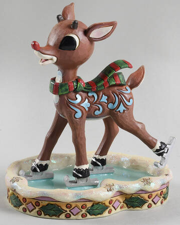 Rudolph the Red-Nosed Reindeer Traditions Rudolph Ice Skating - Boxed