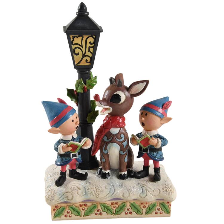 Rudolph the Red-Nosed Reindeer Traditions Rudolph And Elves Caroling - Boxed