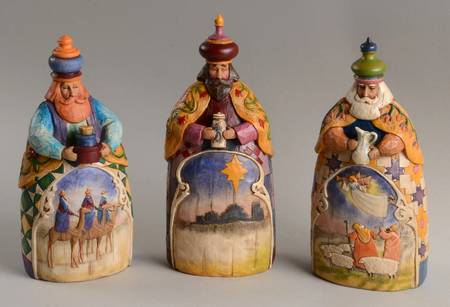 Joy To the World Nativity Wisemen-Let Every Heart Prepare Him Room - Boxed