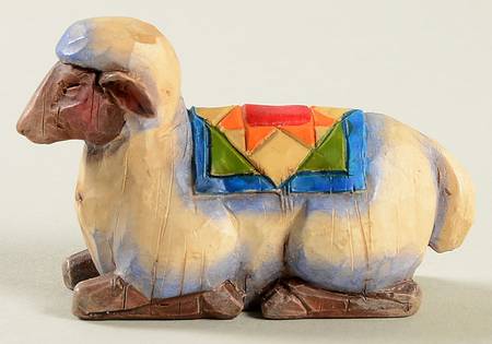 Joy To the World Nativity Sheep - No Box