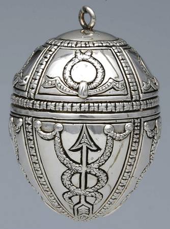 J Reed & Sons Ornaments Imperial Russia Egg  - Boxed
