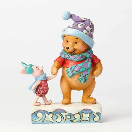 Winnie the Pooh Christmas-Disney Traditions Wintry Walk - Boxed