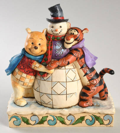 Winnie the Pooh Christmas-Disney Traditions Winter Hugs - Boxed