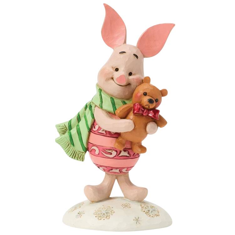 Winnie the Pooh Christmas-Disney Traditions Piglet Mini - Boxed